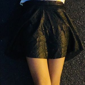 Black skirt